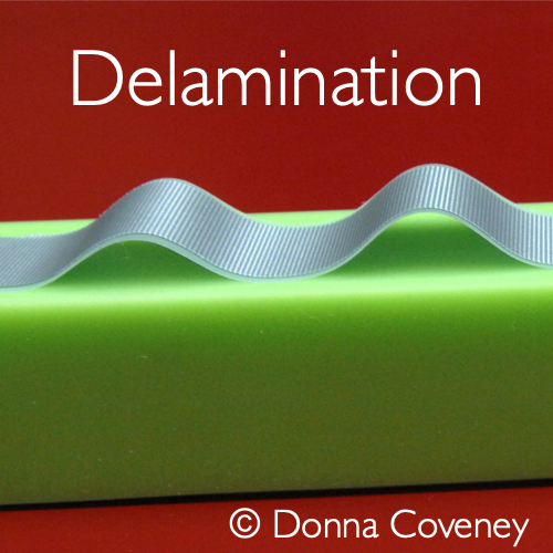 Delamination of
  a stiff sheet from a soft substrate